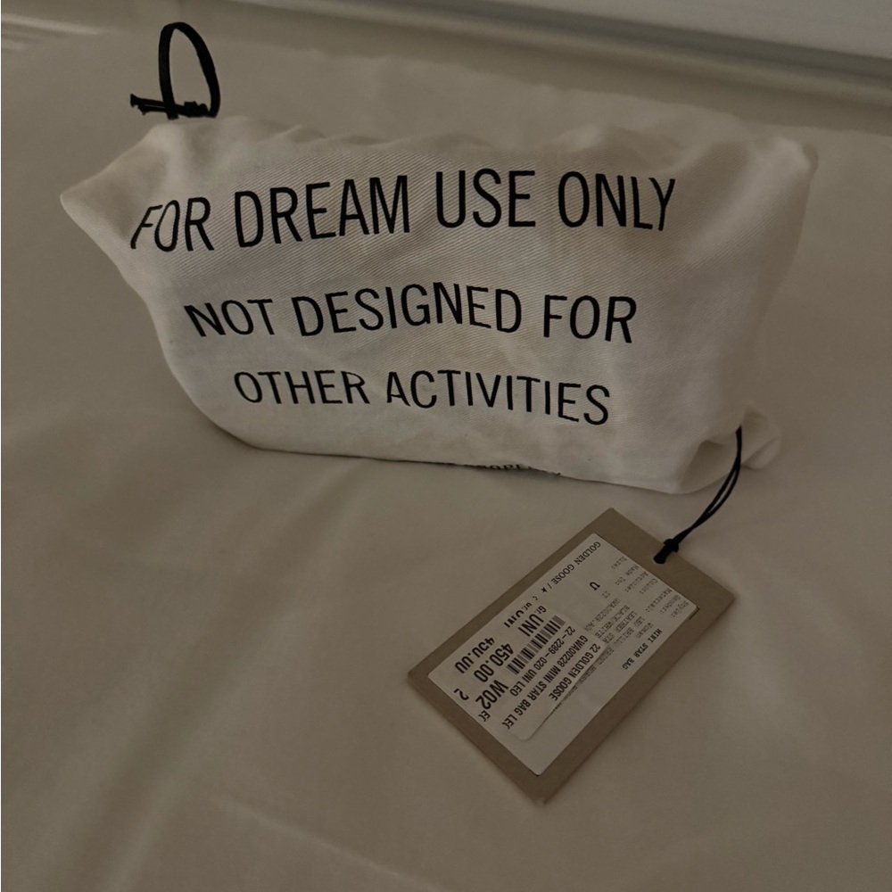 Golden Goose Orange and Black Zebra Print Star Crossbody Bag - Picture 7 of 7